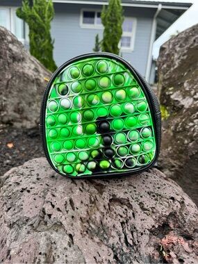 Green Pop It NWOT Mini Backpack Sensory Fidget Bag Kids Backpack